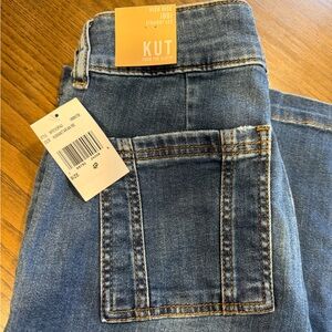 Kut from the Kloth Blue Denim Straight Leg Jeans